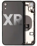 Tapa trasera con componentes para iPhone XR (Usada OEM Grado C) Negro