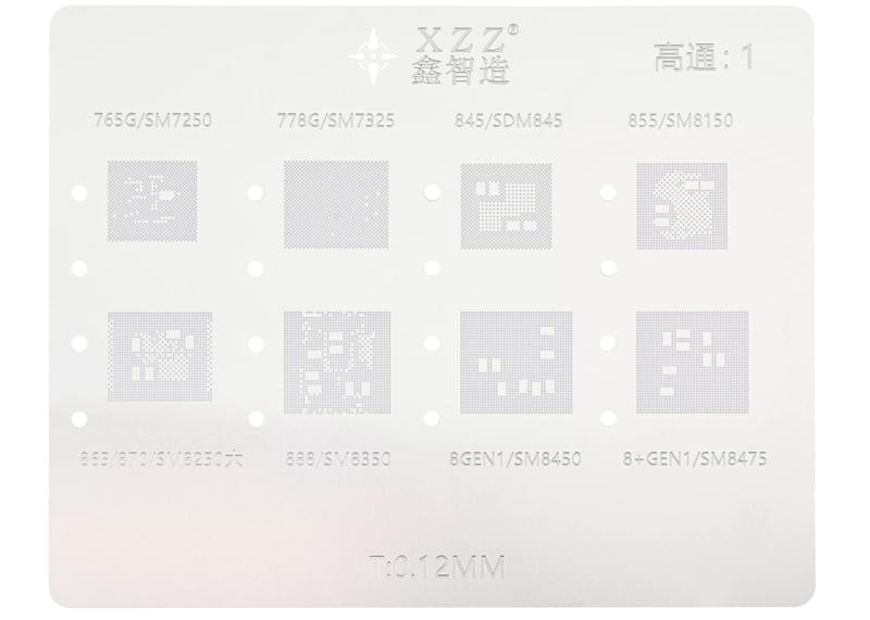 Plantilla de Reballing para CPU L23 iPhone A8-A16 BGA Reparacion