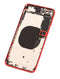 Tapa trasera para iPhone 8 Plus con componentes pequenos preinstalados (Usado Original Grado A) (Rojo)