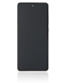 Pantalla OLED con marco para Samsung Galaxy A72 (A725 / 2021) Original (Blanco Asombroso)