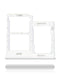 Bandeja para Dual Sim Samsung Galaxy A31 (A315 / 2020) (Blanco Prism Crush)