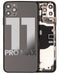 Tapa trasera con componentes para iPhone 11 Pro Max (Usada Original Grado B) (Gris Espacial)