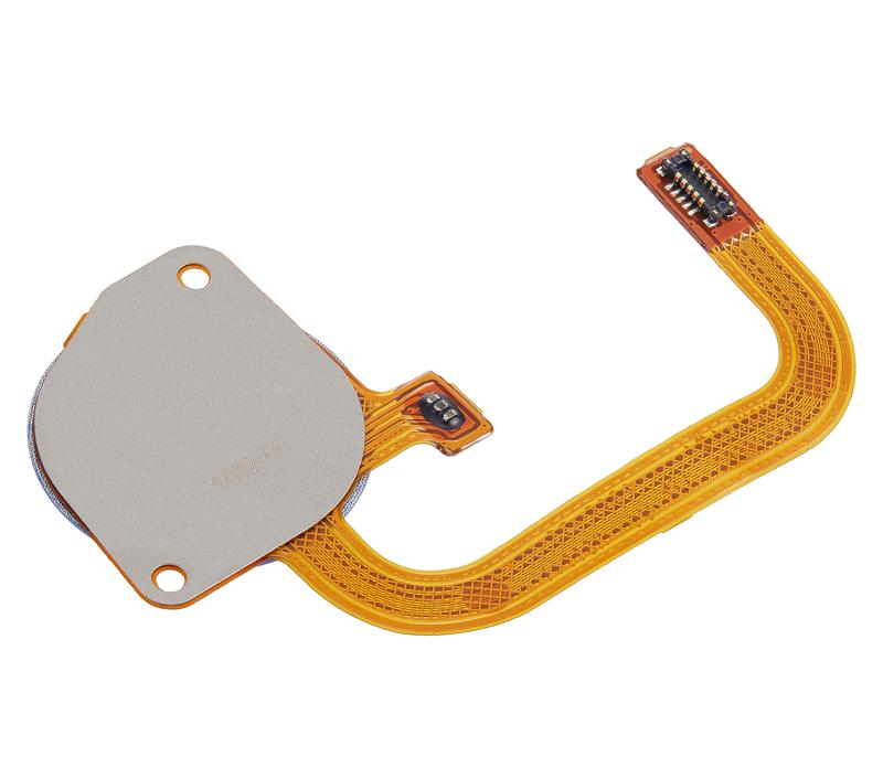 Lector de huellas con cable flex para Motorola Moto G Play (XT2093 / 2021) (Azul Niebla)