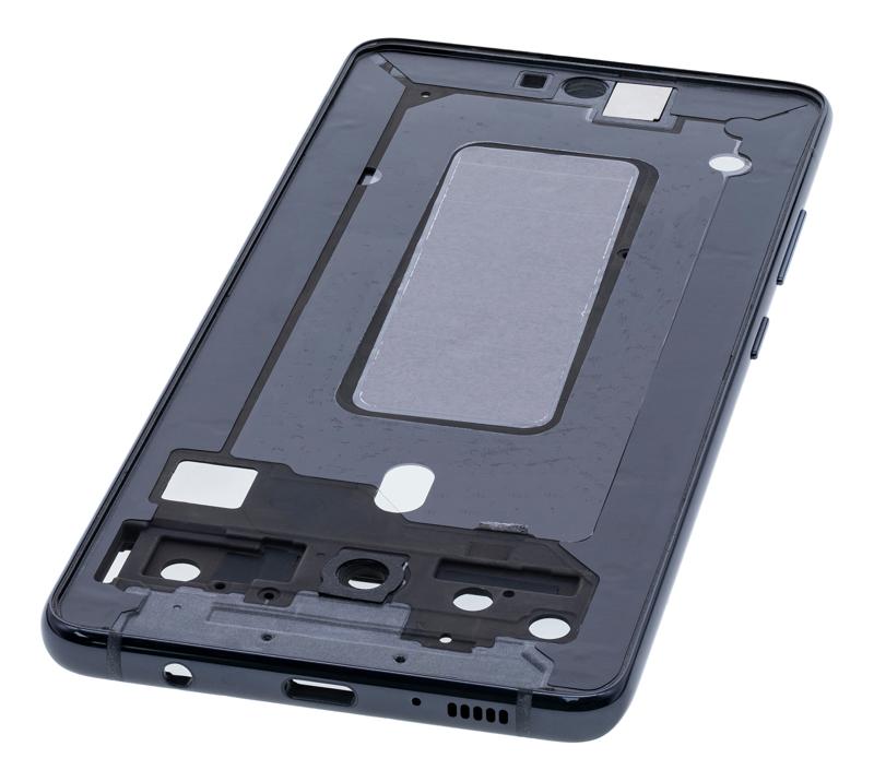 Carcasa intermedia para Samsung Galaxy A51 5G (A516 / 2020) (Negro Prism Cube)