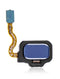 Lector de huella digital con cable flex para Samsung Galaxy S8 / S8 Plus (Azul)