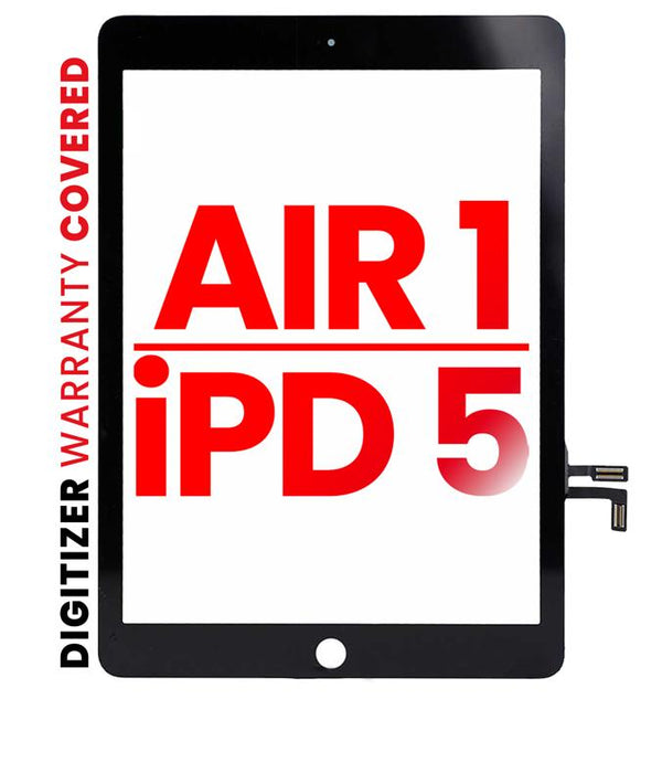 Digitalizador para iPad Air 1 / iPad 5 (2017) sin boton de inicio, negro