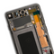 Pantalla Samsung S10 (SM-G973)  con Marco. Color Negra. | Marco Color Carbon Black