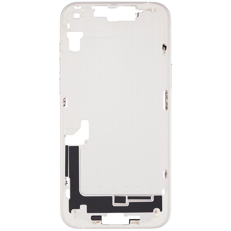 Carcasa media con boton de encendido y volumen para iPhone 14 Plus (Version internacional) (Starlight)