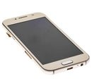 Pantalla OLED con marco para Samsung Galaxy A5 (A520 / 2017) Dorado