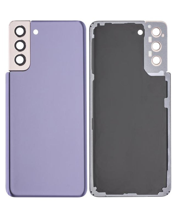 Tapa trasera con lente de camara para Samsung Galaxy S21 Plus (Original) (Violeta Phantom)