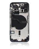 Tapa trasera para iPhone 12 Pro con componentes pequeños pre-instalados (Versión internacional) (Azul Pacífico)
