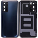 Tapa trasera con lente de camara para Huawei P40 (Negro)