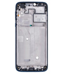 Carcasa media con marco de pantalla para Motorola Moto G7 Power (XT1955 / 2019) (Version US) (Azul Marino) (Set de 2 Piezas)