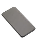 Pantalla USADA OLED con marco para Samsung Galaxy S21 Plus 5G (Negro Fantasma)