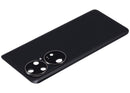 Tapa trasera con lente de camara para Huawei P50 Pro (Negro Dorado)