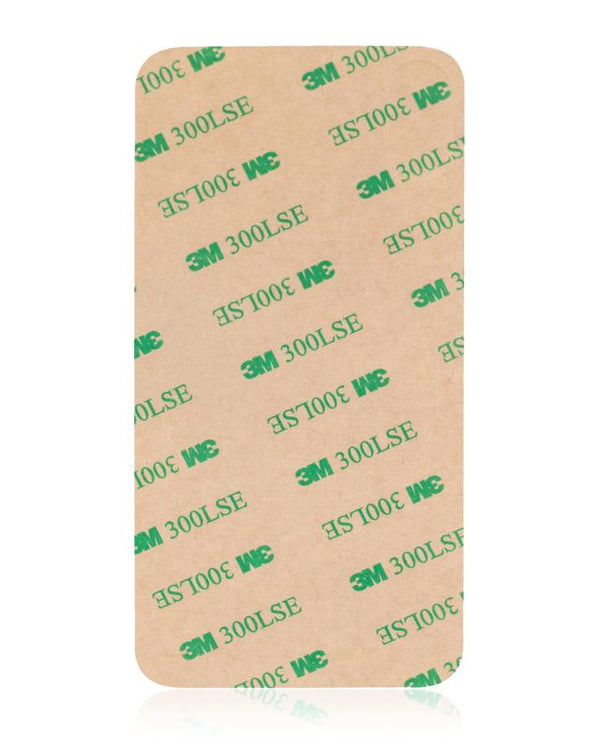 Pegamento adhesivo 3M para tapa trasera de iPhone X / XS (Paquete de 10)