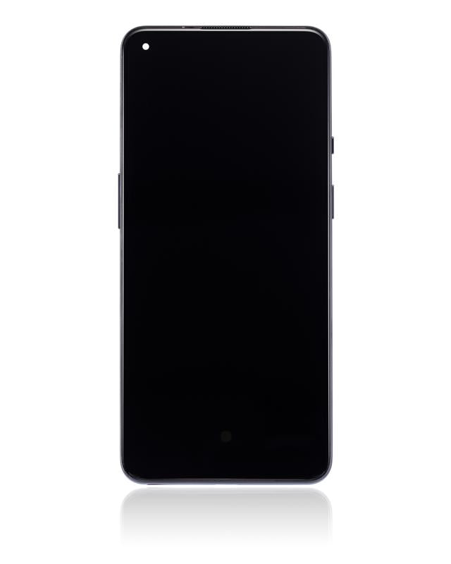 Pantalla OLED con marco para OnePlus 9 (Version Internacional) (Reacondicionado) (Negro Astral)