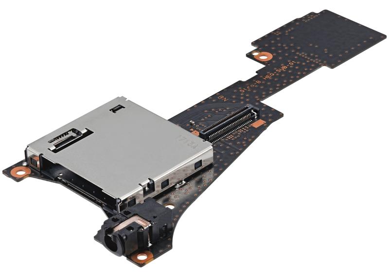 Placa de puerto de auriculares / lector de tarjetas SD y juegos para Nintendo Switch OLED