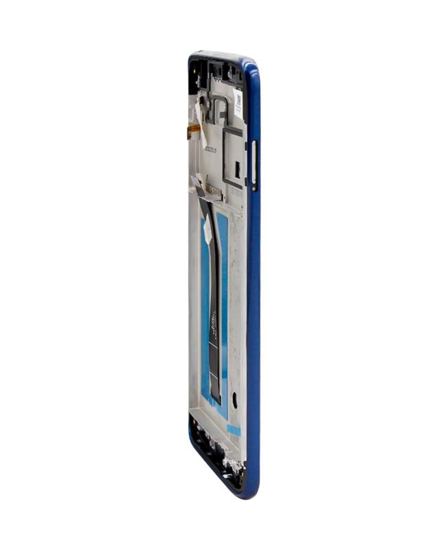 Pantalla LCD con marco para Motorola Moto G7 Power / G7 Supra (Version Norteamericana) (Azul Marino)