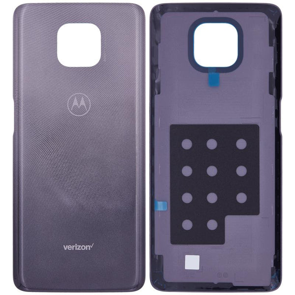 Tapa trasera original para Motorola Moto G Power (XT2117-3 / XT2117-3PP / 2021) Gris Flash (Verizon)