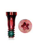 Tornillos inferiores para iPhone 7 / 7 Plus (Rojo / Oro Rosa) (Paquete de 100)