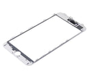 Vidrio frontal con marco y OCA pre-instalado para iPhone 8 Plus Blanco 2 unidades