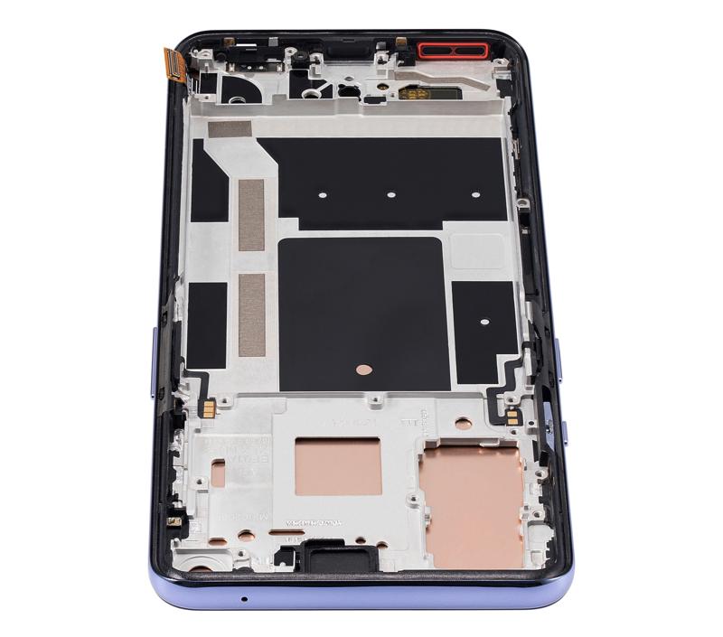 Pantalla OLED para OnePlus 9 con marco (Versión Internacional) (Restaurado) (Winter Mist)