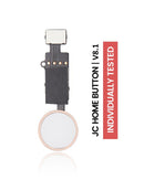 Solucion para boton de inicio para iPhone 7 / 7 Plus / 8 / 8 Plus / SE (2020) / SE (2022) (Oro rosa)