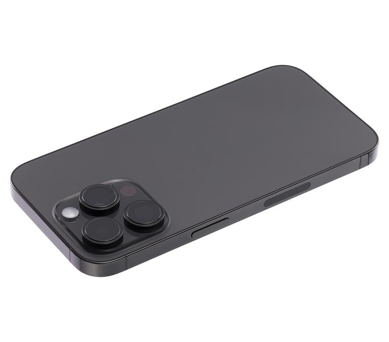 Tapa trasera para iPhone 14 Pro (Version EE.UU) Negro Espacial