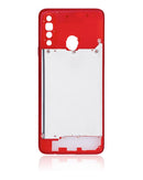 Carcasa media para Samsung Galaxy A20S (Rojo)