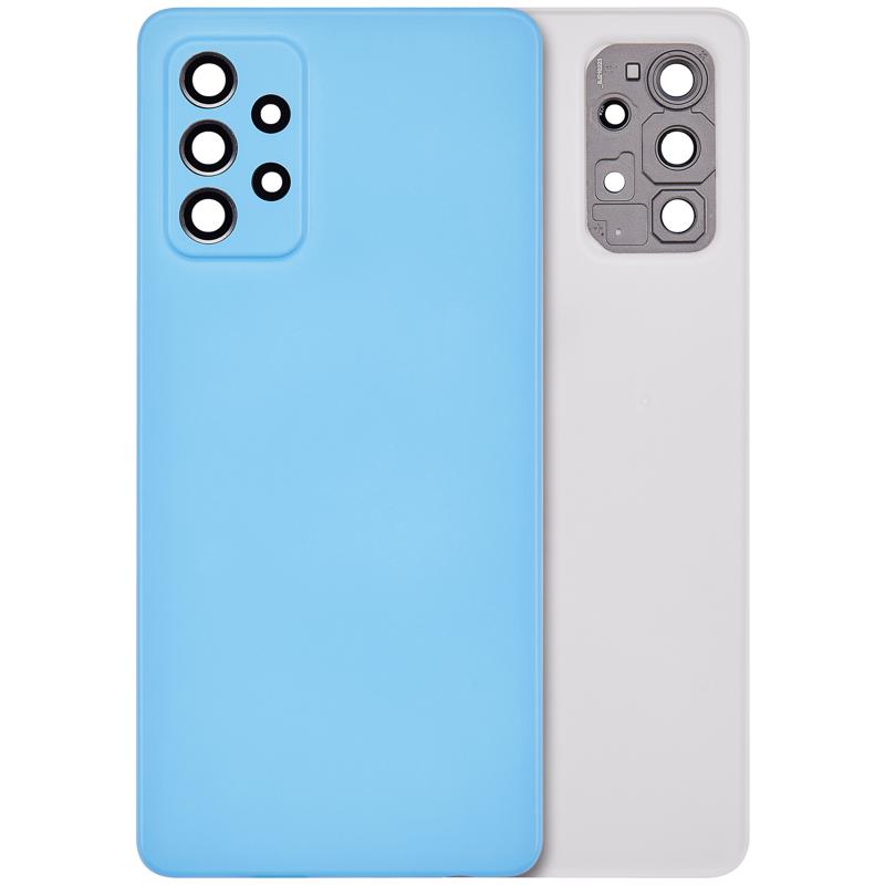 Tapa trasera de vidrio para Samsung Galaxy A72 (A725 / 2021) Awesome Blue