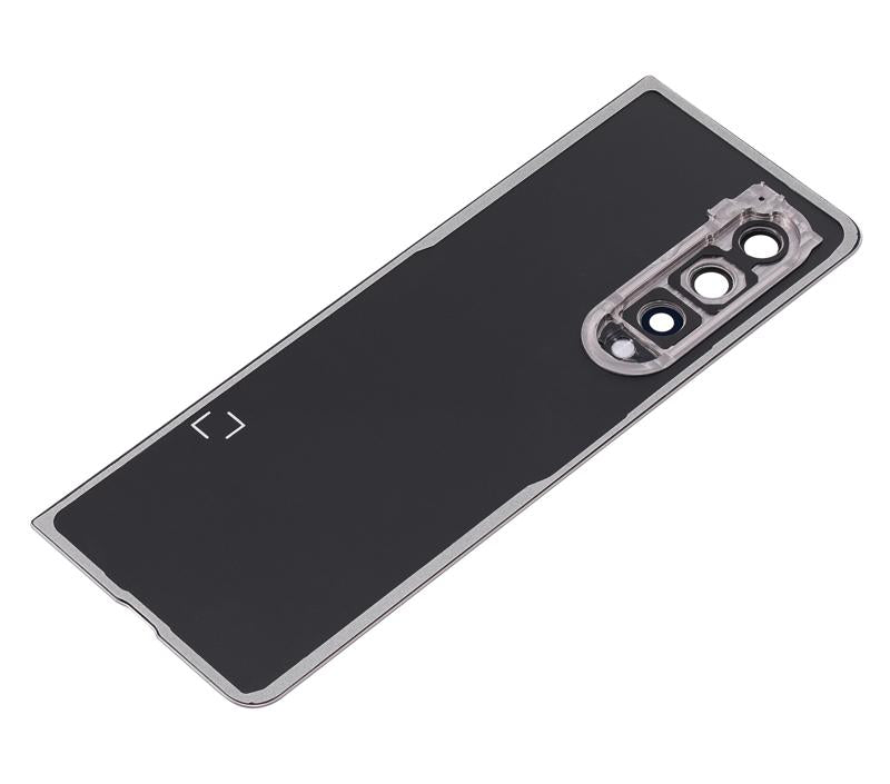 Tapa trasera con lente de camara para Samsung Galaxy Z Fold 3 5G (F926) (Plata Fantasma)