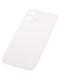 Tapa trasera para iPhone 12 con adhesivo 3M (Blanco)