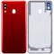 Tapa trasera con lente de camara para Samsung Galaxy A30 (A305 / 2019) color rojo