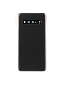 Tapa trasera con lente de camara para Samsung Galaxy S10 5G (Negro Majestuoso)
