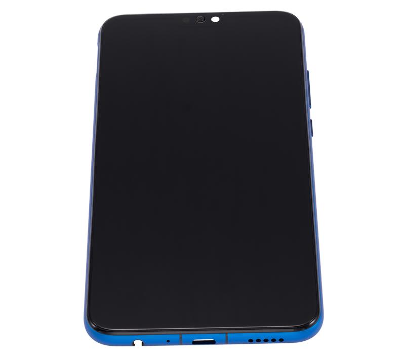 Pantalla LCD con marco para Huawei Honor 8X (Reacondicionado) (Azul)