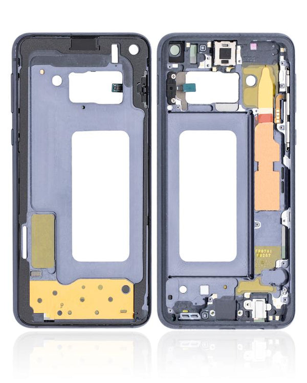 Marco intermedio con piezas pequeñas para Samsung Galaxy S10E (Negro Prismático)