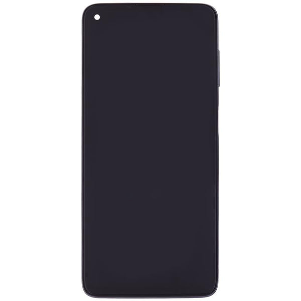 Pantalla LCD con marco para Motorola Moto G Stylus 6.8" (XT2115 / 2021) Original (Negro Aurora)