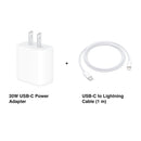 APPLE Cargador de pared Ultra Rapido De 20W Tipo C + Cable tipo C a lightning