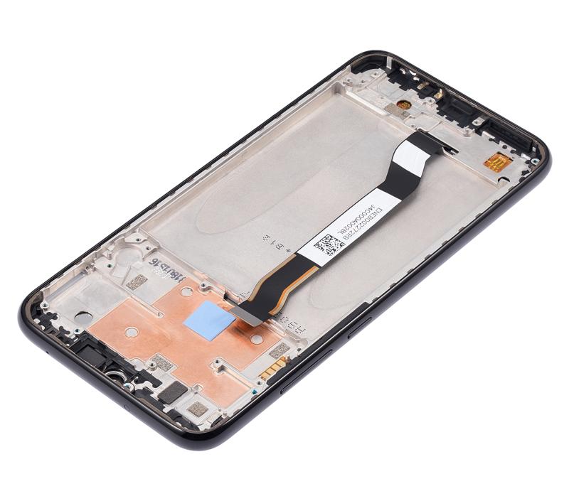 Pantalla LCD con marco para Xiaomi Redmi Note 8 (Reacondicionado) (Negro Espacial)