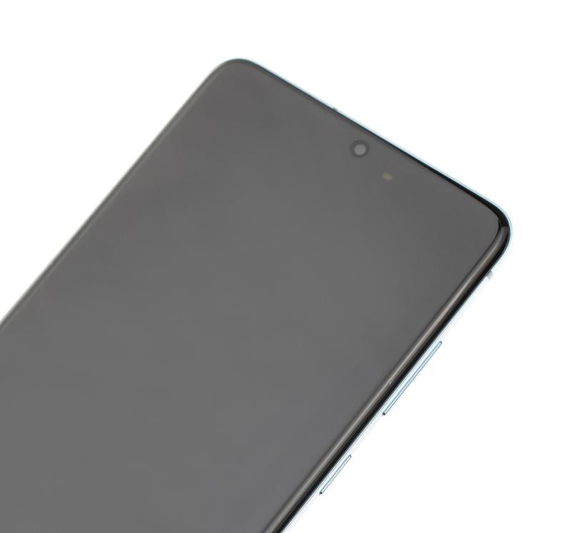 Pantalla OLED con marco para Samsung Galaxy S20 Plus 5G (Reacondicionado) (Azul Nube)