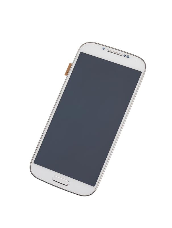 Pantalla OLED con marco para Samsung Galaxy S4 (i9505 / L720T) (Internacional / Sprint (Modelo GSM)) (Reacondicionado) (Blanco)