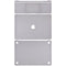 Skin 4 en 1 (Superior, Inferior, Teclado, Reposamanos) para MacBook Air 13" Retina (A1932 / Finales 2018 / Principios 2019) (Gris Espacial)