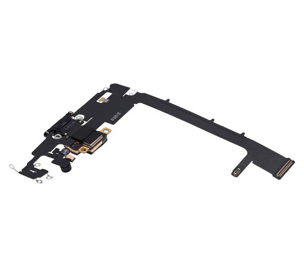Puerto de carga con placa para iPhone 11 Pro Max (Original usado) (Gris Espacial)
