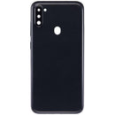 Tapa trasera con lente de camara para Samsung Galaxy A11 (A115 / 2020) version internacional negro
