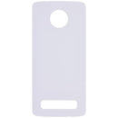 Tapa trasera original para Motorola Moto Z4 (XT1980-3 / XT1980-4 / 2019) (Blanco)