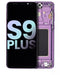 Pantalla OLED con marco para Samsung Galaxy S9 Plus original (Lila Purpura)