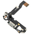 Puerto de carga para iPhone 12 / 12 Pro (OEM usado) (Plata)