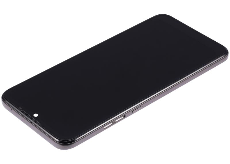 Pantalla LCD con marco para Nokia G300 (Reacondicionado) (Meteor Grey)