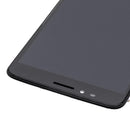 Pantalla LCD con marco para T-Mobile Revvl Plus (C3701A) Refurbished Negro